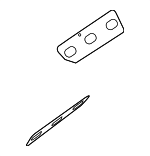 94611118175 - Exhaust: Exhaust Manifold Gasket for Porsche: Cayenne, Macan, Panamera Image