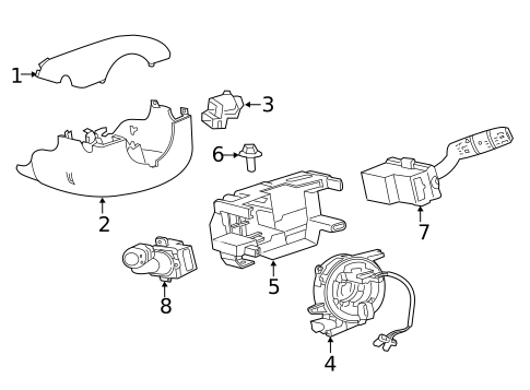 Switches, Solenoids & Actuators for 2017 Jaguar XE #0