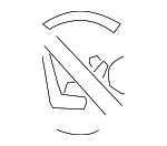 2228170005 - Electrical: Air Bag Information Label for Mercedes-Benz Image