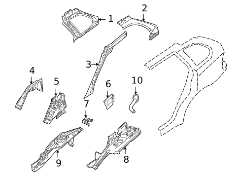 Inner Structure for 2006 BMW X5 #0