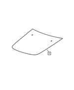 68256671AA - Exterior Ornamentation: Hood Decal for Jeep: Compass Image