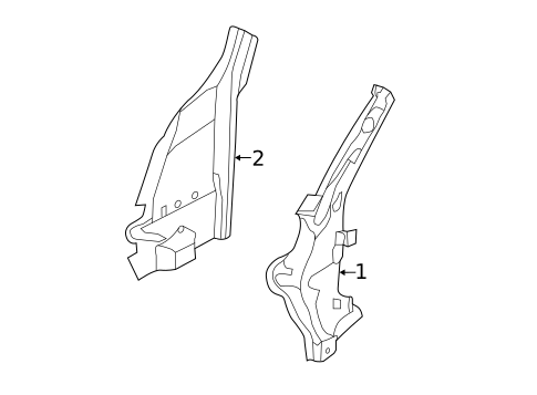 Hinge Pillar for 2013 Mini Cooper #0