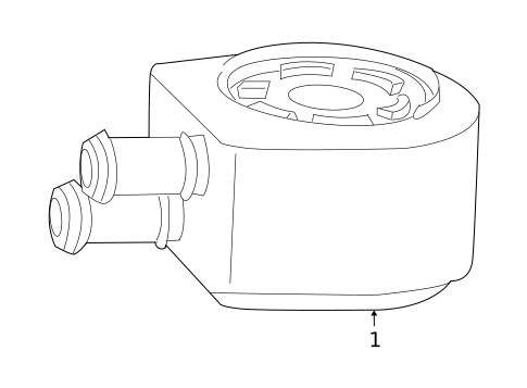 Engine Oil Cooler for 2004 Ford Excursion #0
