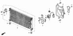 80100SM1A23 - Body/Air Conditioning: CONDENSER ASSY. (SAM) for Honda Image