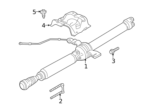 Drive Shaft for 2008 Mercury Mariner #0