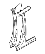 51429SA0029P - Body: Center Pillar for Subaru: Forester Image