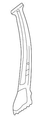 51530SA0009P - Body: Inner Pillar for Subaru: Forester Image