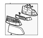 16523153 - : Lens &amp; Housing for GMC: Jimmy, Sonoma Image