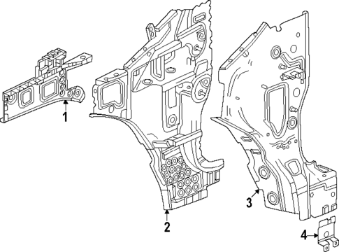 Hinge Pillar for 2025 Chevrolet Silverado EV #0