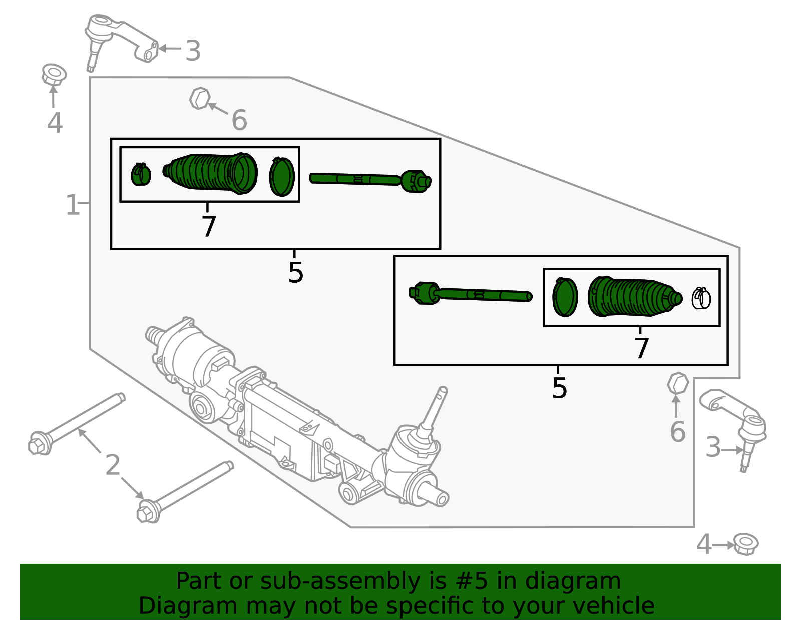 NL1Z-3280-A - Inner Tie Rod - 2021-2025 Ford | Eastgate Ford Parts