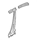 GKYA71080A - Body: Inner Center Pillar for Mazda: 6 Image