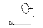 46187TVAA00 - Body: Master Cylinder Seal for Honda Image
