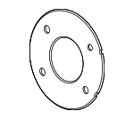 46191TLA000 - Body: Booster Assembly Gasket for Honda Image