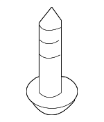 1243103081 - Body: Grille Assembly Screw for Kia: Amanti, Spectra, Spectra5 Image