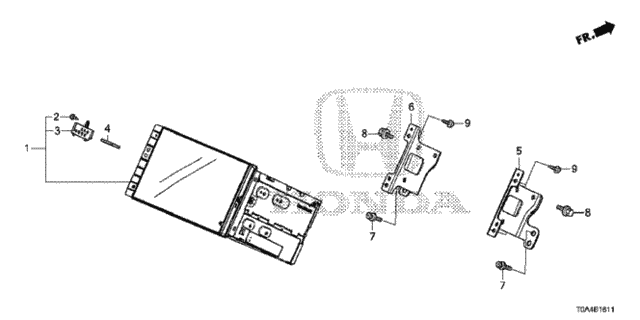 Display Audio Unit for 2016 Honda CR-V #0
