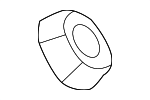 MF434105 - Suspension: Suspension Strut Mount Nut for Mopar Image