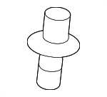 10436656 - Body: Bumper Cover Retainer for GM Image
