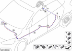 34306858579 - Brakes: Wire Clip, Dual for BMW Image