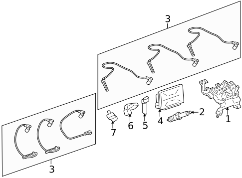 Ignition System for 2005 Buick Terraza #0