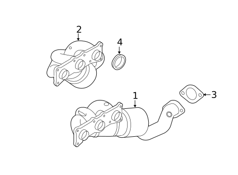 Exhaust Manifold for 2011 BMW 528i #0