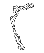 LR123079 - Cooling System: Cooling Pipe for Land Rover: Range Rover, Range Rover Sport Image