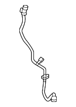 LR123064 - Cooling System: Vent Hose for Land Rover: Range Rover, Range Rover Sport Image