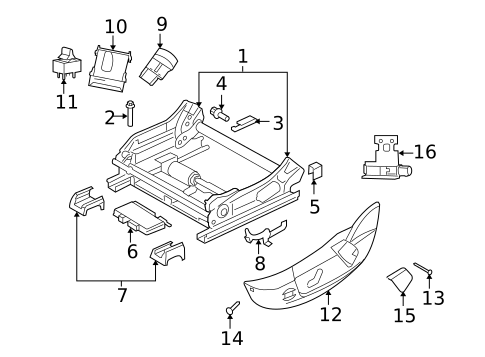 Power Seats for 2005 Chrysler 300 #0