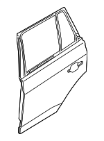 41003449338 - Body: Door Shell for BMW: X3 Image