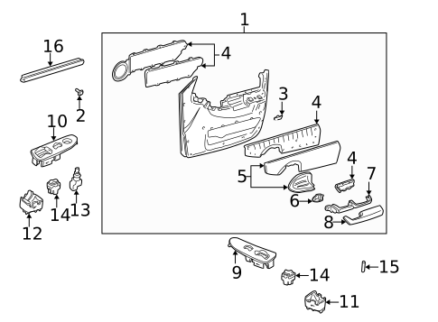 Mirrors for 2004 Pontiac Montana #0