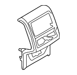 5H0864298A4PK - Body: Rear Trim for Volkswagen Image