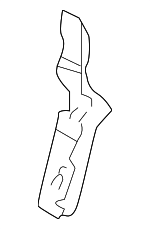 5G1863144D - Body: Holder for Volkswagen Image