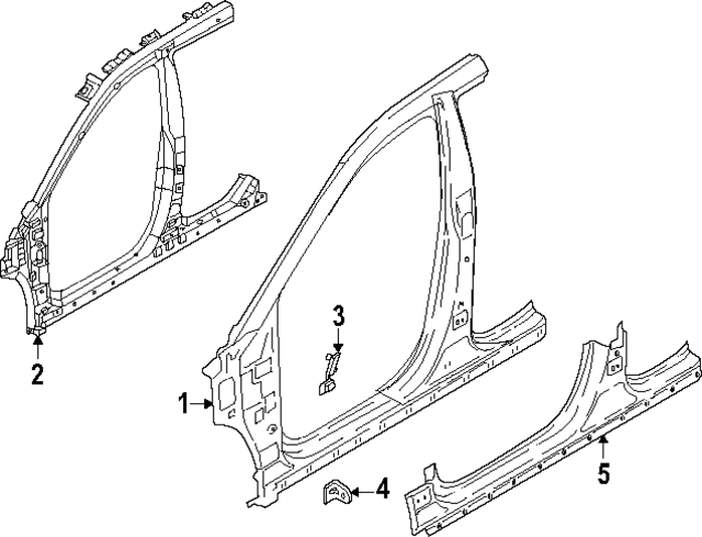 71322GGD00 - : Rocker Panel for Kia Image