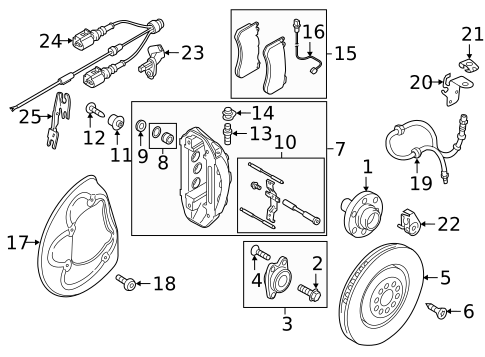 Brake Components for 2018 Audi RS7 #1