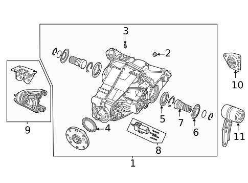 Axle & Differential for 2022 Jeep Grand Wagoneer #0