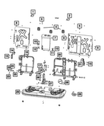 7KF23TX7AA - : Seat Latch Bezel for Mopar Image