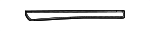 68146639AA - Body: Weatherstrip for Mopar Image