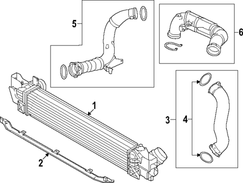 Intercooler for 2024 BMW X1 #0