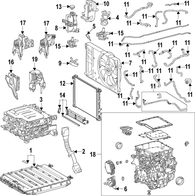 821H142090 - Electric Propulsion System: Cable for Toyota Image