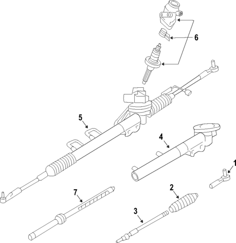 P/S Pump & Hoses for 2008 INFINITI G35 #0