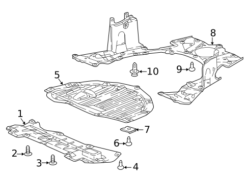 Splash Shields for 2020 Honda CR-V #0