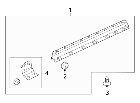 Exterior Trim - Pillars for 2015 Land Rover LR4 #0