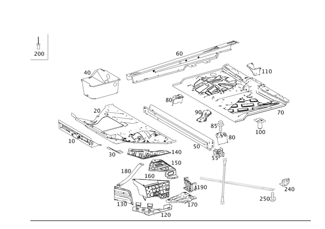 4516101917 - Substructure: Crossmember for Smart Image image