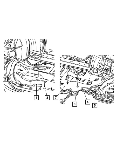 Floor Pans for 2012 Dodge Challenger #1