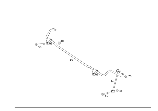 327664 - Springs, Suspension and Hydraulic Components: Nut for Mercedes-Benz Image image