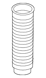 1663260398 - Suspension: Dust Cover for Mercedes-Benz Image