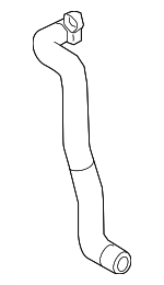 8W0819337D - Cooling System: Hose for Audi Image