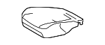7151202250 - Body: Seat Cushion Pad for Toyota: Corolla Image