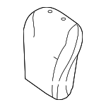 7155202530 - Body: Seat Back Pad for Toyota: Corolla, Matrix Image