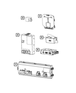 68321862AD - Electrical: Seat Memory Module for Chrysler: Pacifica, Voyager Image