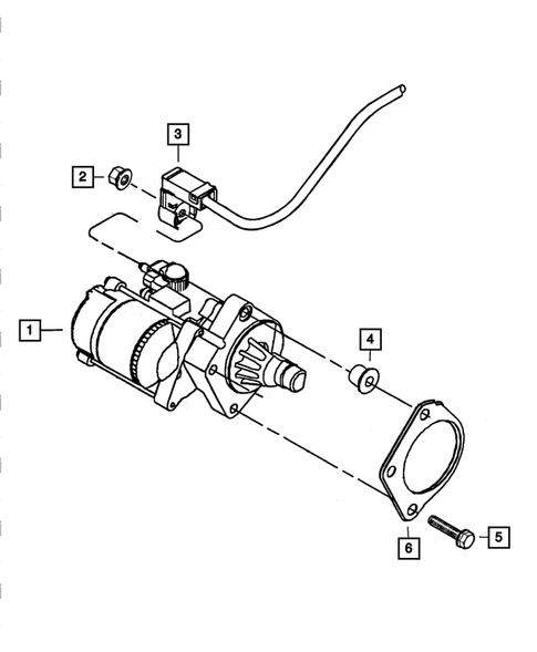 Starters for 2004 Chrysler 300M #0